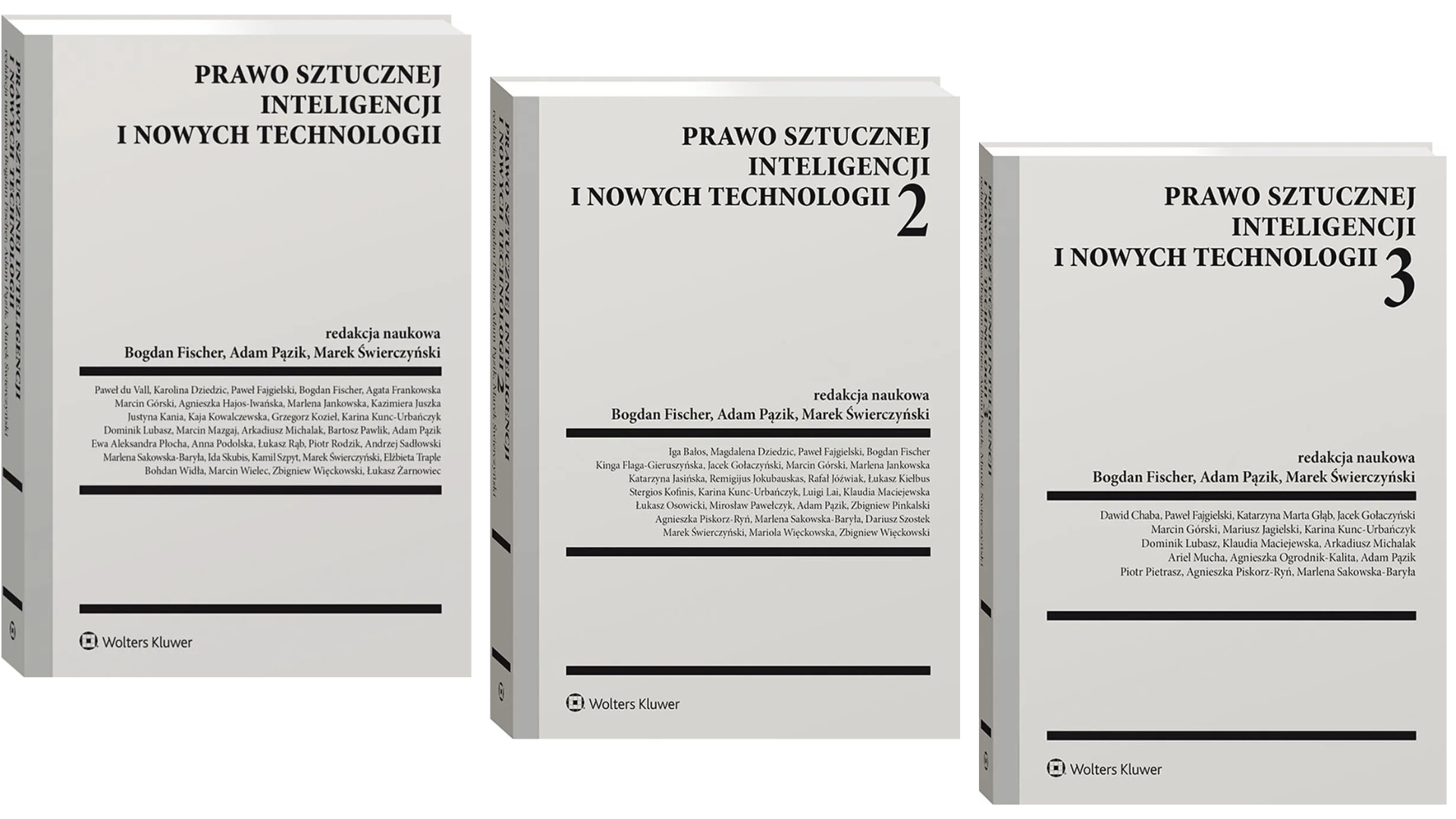 Seria trzech książek „Prawo sztucznej inteligencji i nowych technologii”